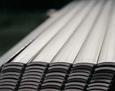 Lamas de aluminio de persianas