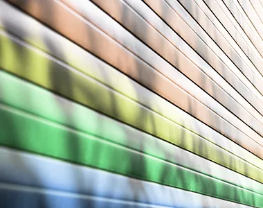 Persianas de colores